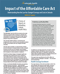 ACA in Colorado