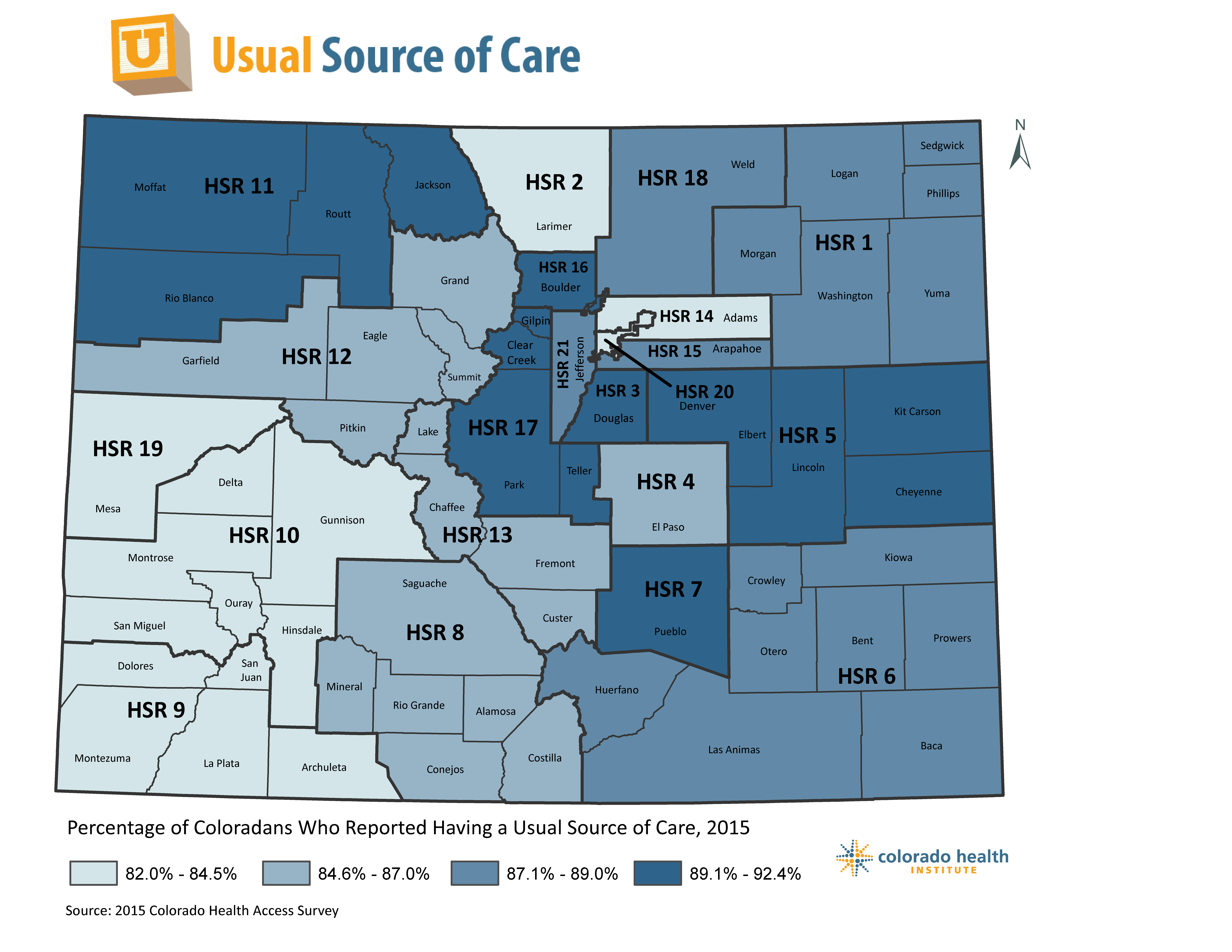 Usual Source of Care Map
