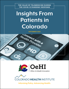 The Value of Telehealth During Covid-19 report cover