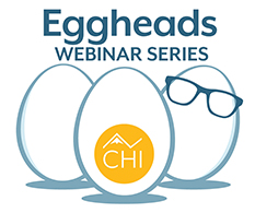 Eggheads webinar series logo
