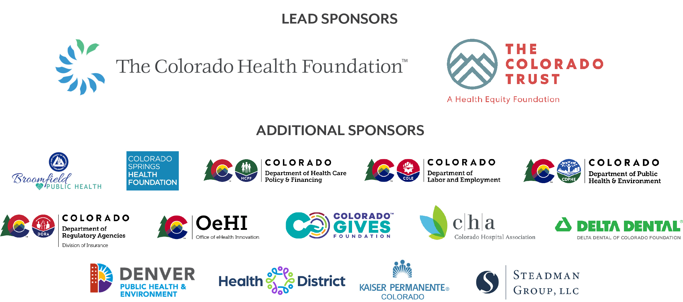 2025 CHAS sponsor logos