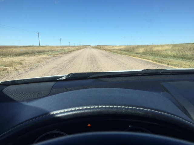 Brian Clark driving to Colorado Springs
