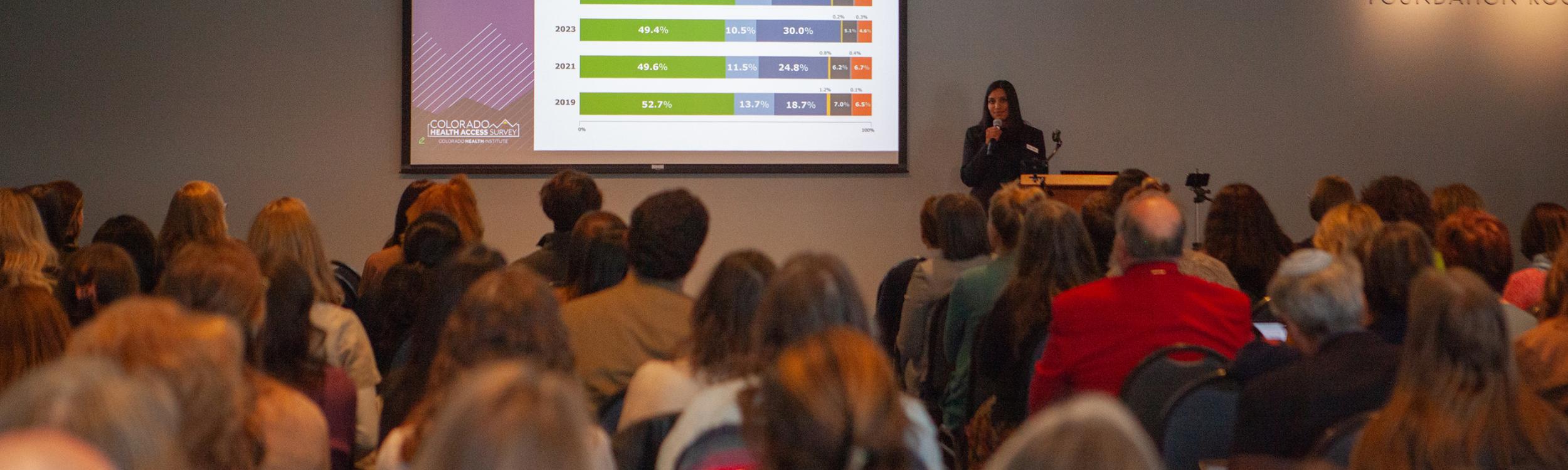 CHI's Suman Mathur presents at the 2025 CHAS launch