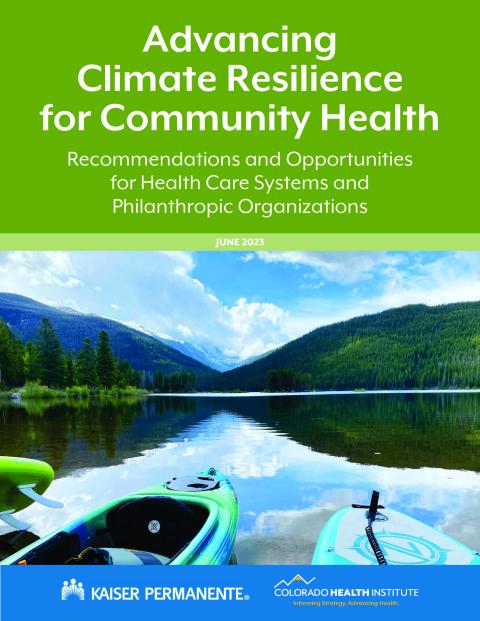 Advancing Climate Resilience for Community Health