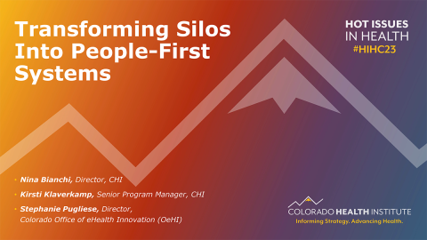 Transforming Silos into People-First Systems slides