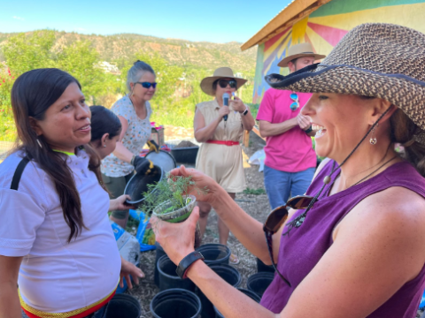 Neighbors came together at a community garden in La Plata County to share stories, grow food, and learn from one another. The event, hosted by The Good Food Collective, highlighted the role of culture, connection, and local food in supporting community health.