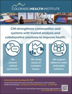 Cover of the CHI guide to CHI's work and services