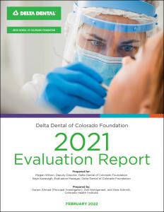 Delta Dental 2021 Evaluation cover