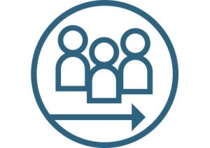 Icon for Strategic Pillar 3:  We support others to reach actionable solutions.